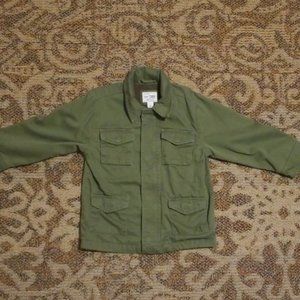 Children's Place Green Jacket Size: MM 7/8